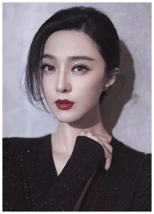 女神范冰冰,完美五官,无愧东方美人典范