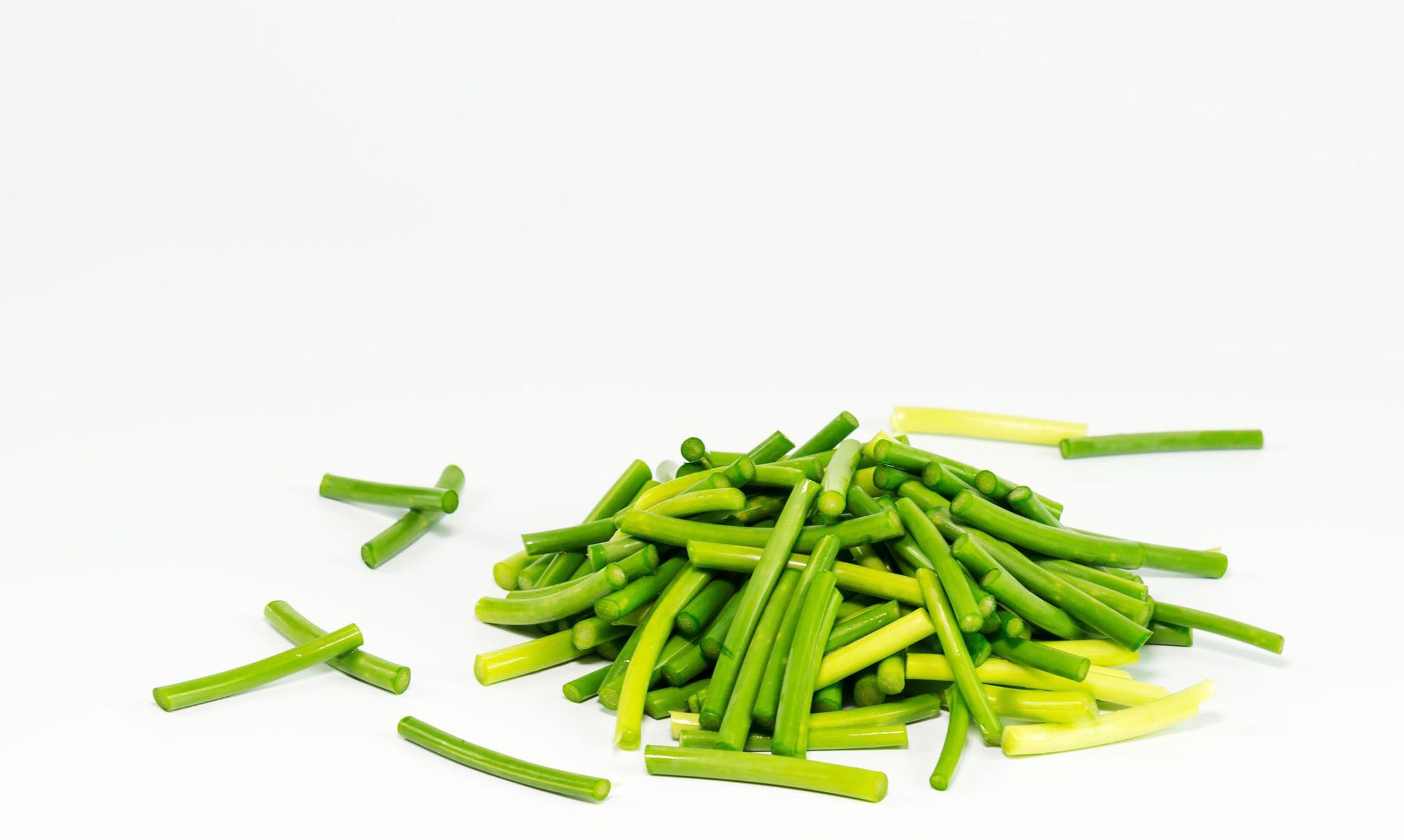 听说"蒜苔炒肉"四个字听起来就很有食欲!