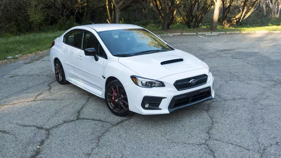 2020款斯巴鲁wrx,高颜值,只看外观就心动了