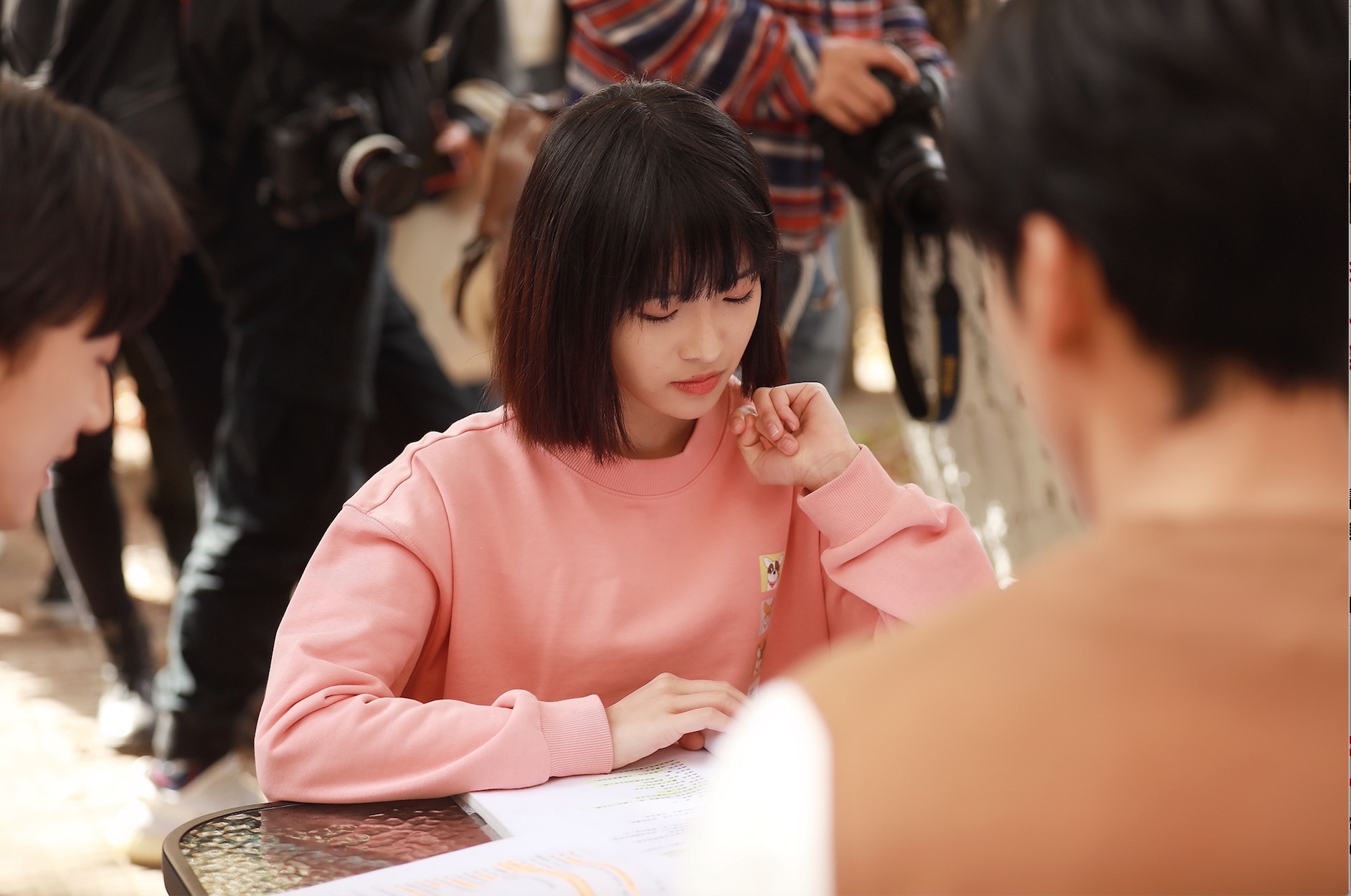 《告别薇安》开放媒体探班 金汐洪浚嘉演绎别样青春