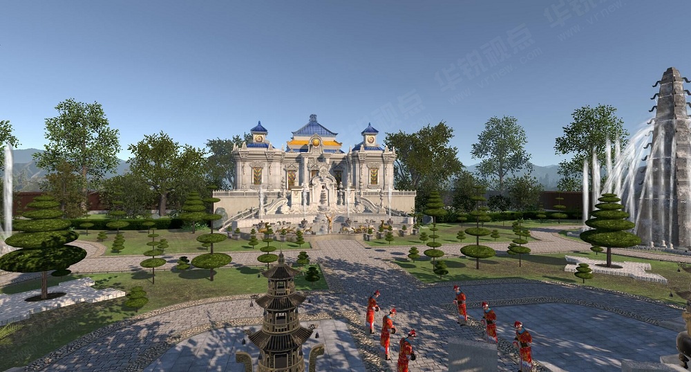 梦回圆明园例如广州华锐互动基于爱国情怀自主研发的《梦回圆明园》vr