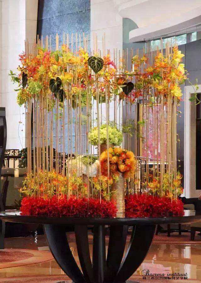空间与结构花艺设计|花艺与商业相结合