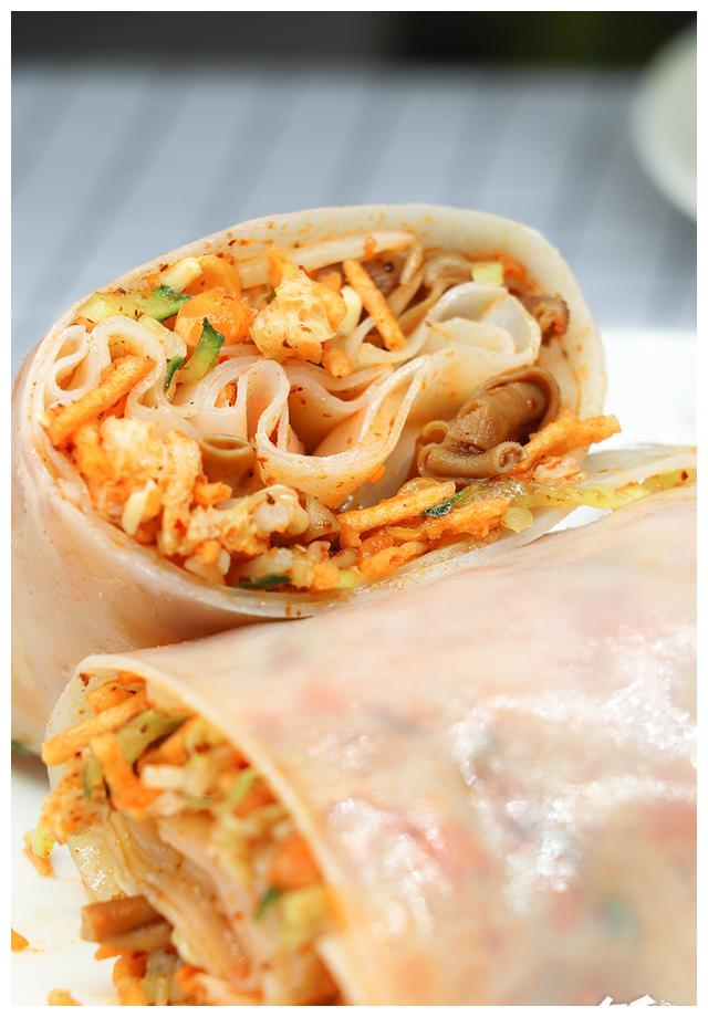 扯!撒!卷!举着吃的面皮「自带凉气」,全南阳没找到第②家!|面皮|萧县|