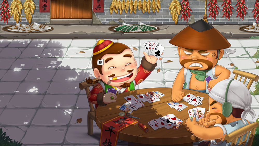 玩斗地主有三怕花钱买豆比赛淘汰看视频广告