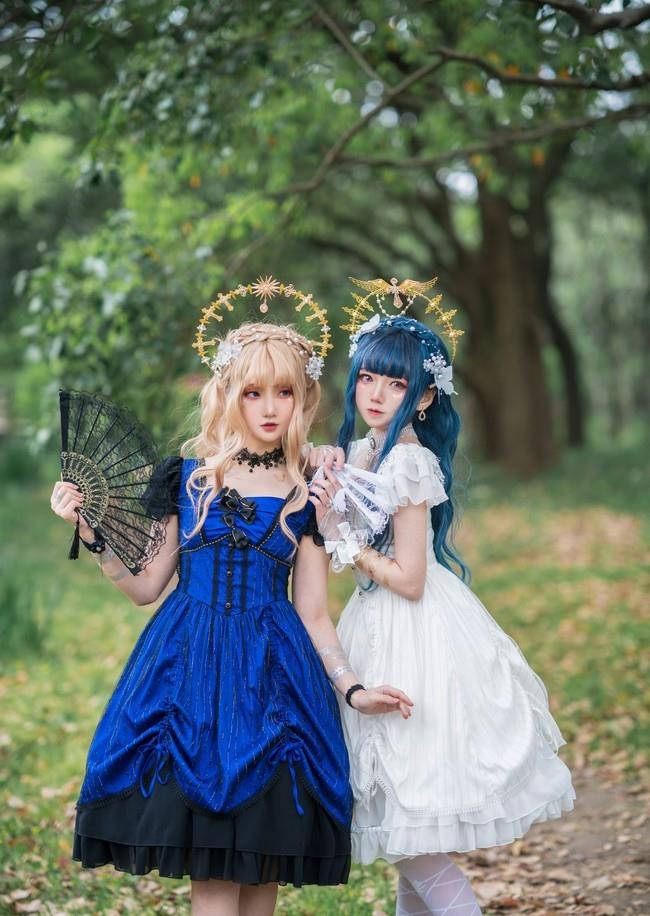 《LOLITA装扮》cosplay正片，水友：要人老命！__财经头条