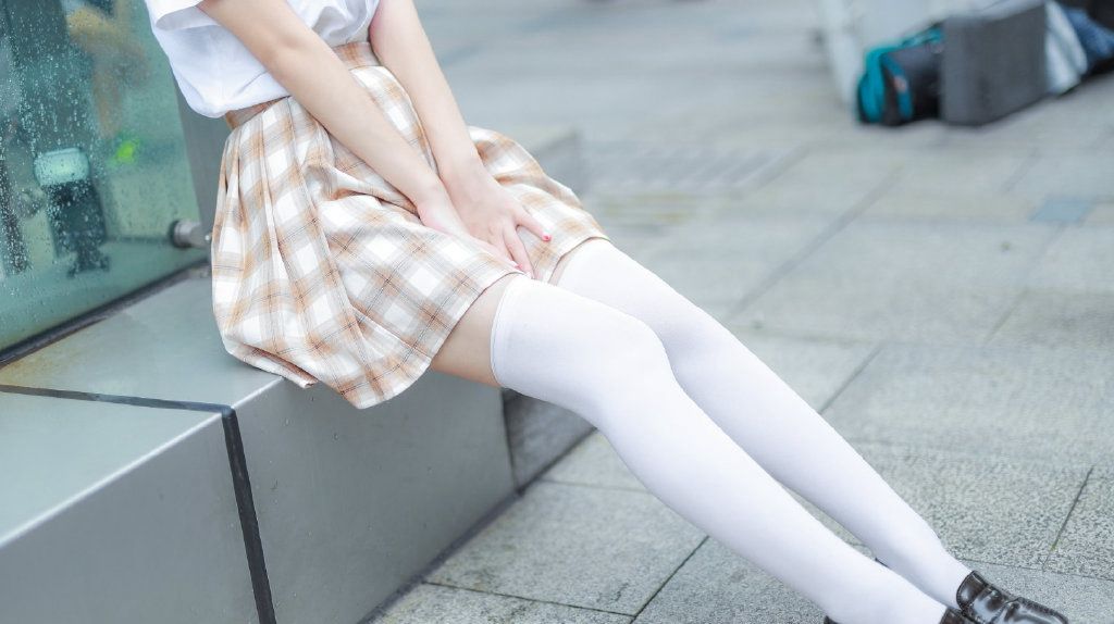 白袜jk裙黑皮鞋耳朵cosplay中的经典_高清图集_新浪网