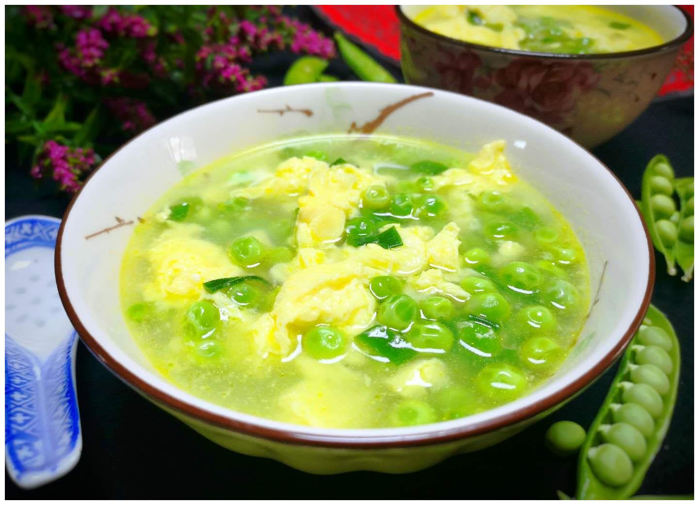 今天小面姨给大家分享一道"豌豆鸡蛋汤"的做法,这是一道营养可口的汤