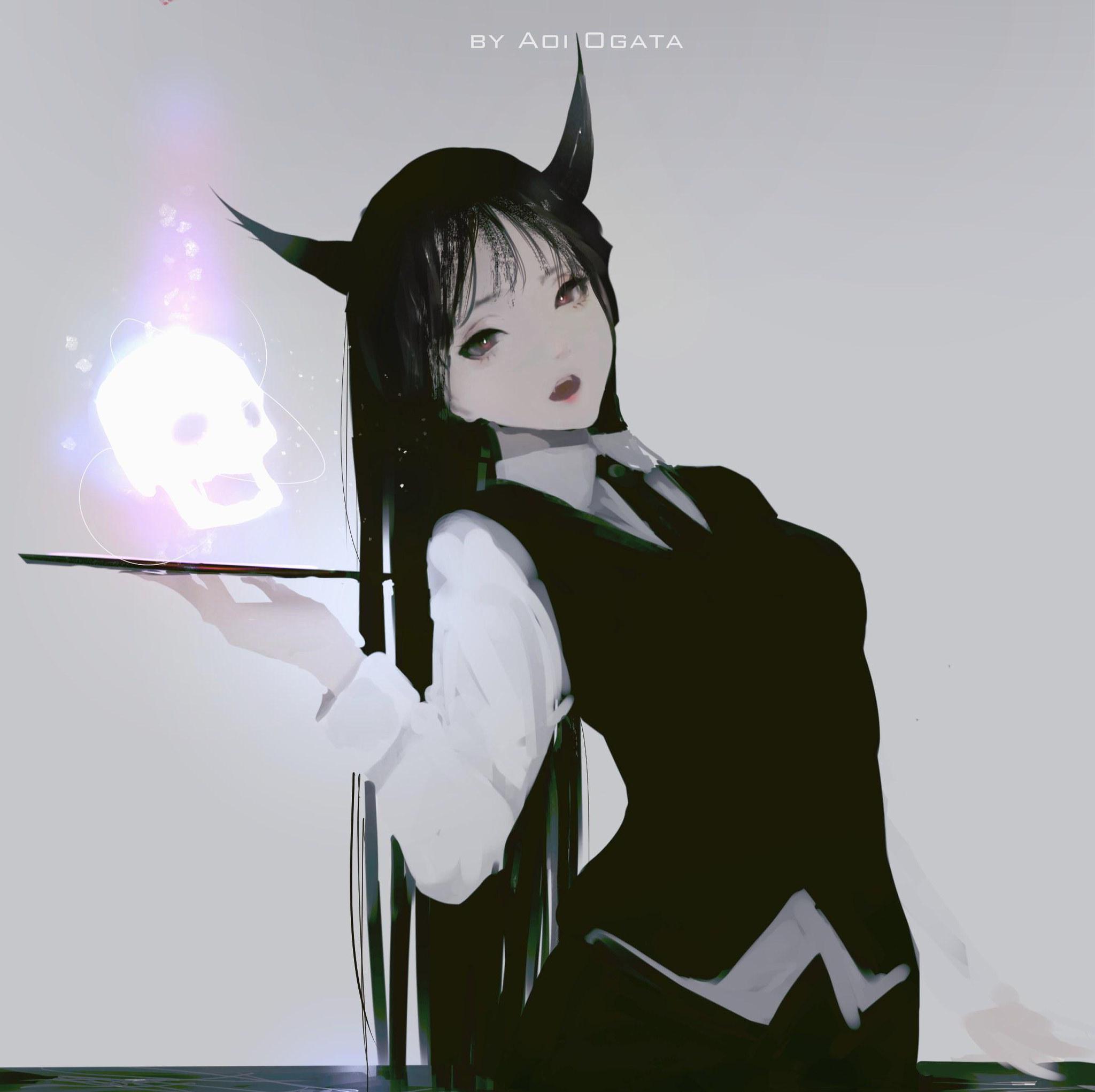 【插画】菲律宾画师 aoi ogata的插画作品