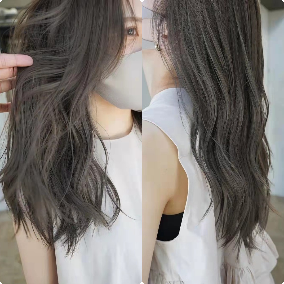 漂过的头发染色掉色太快,试试这三种颜色,显白有质感还不掉色