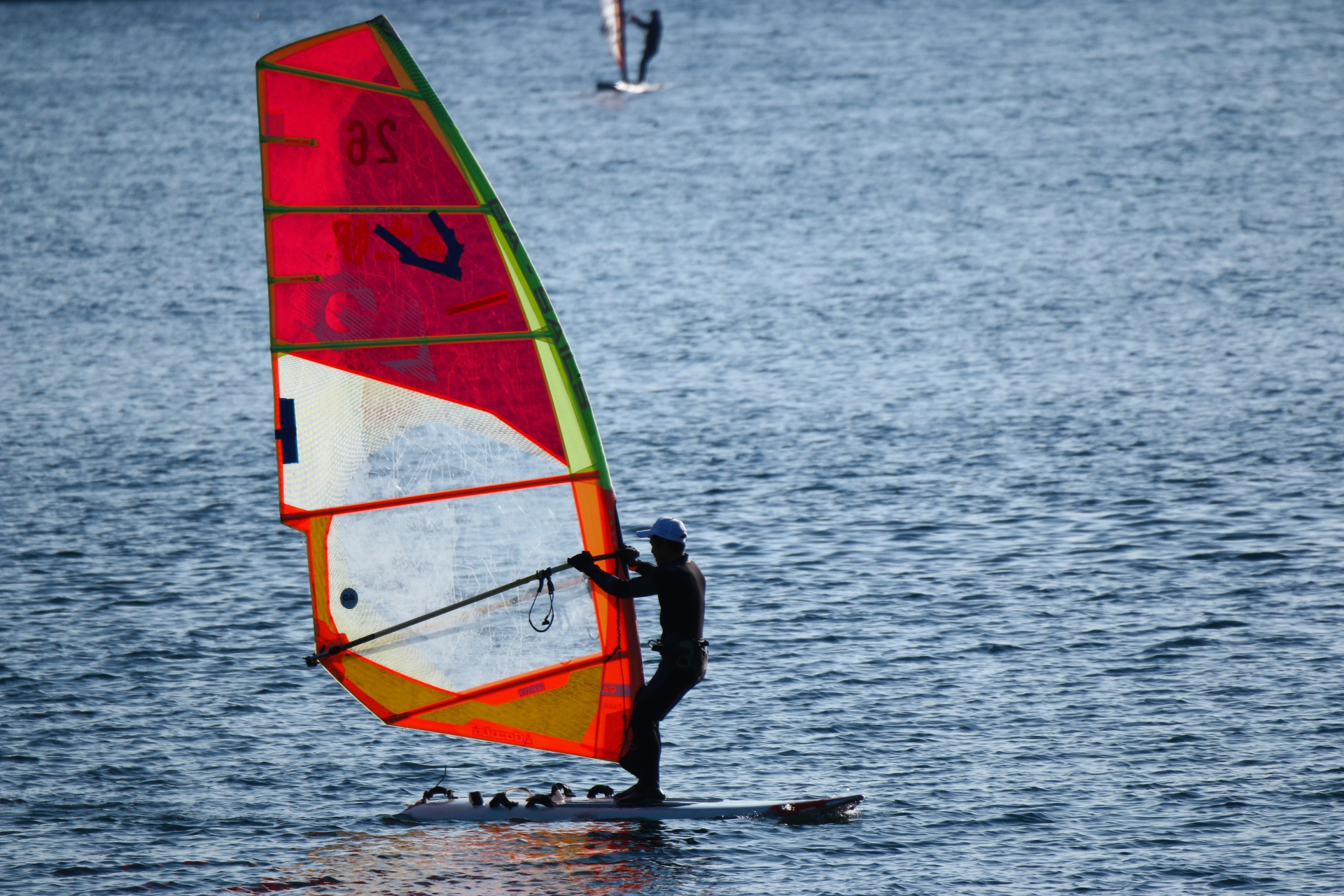 水上运动 帆板_高清图集_新浪网