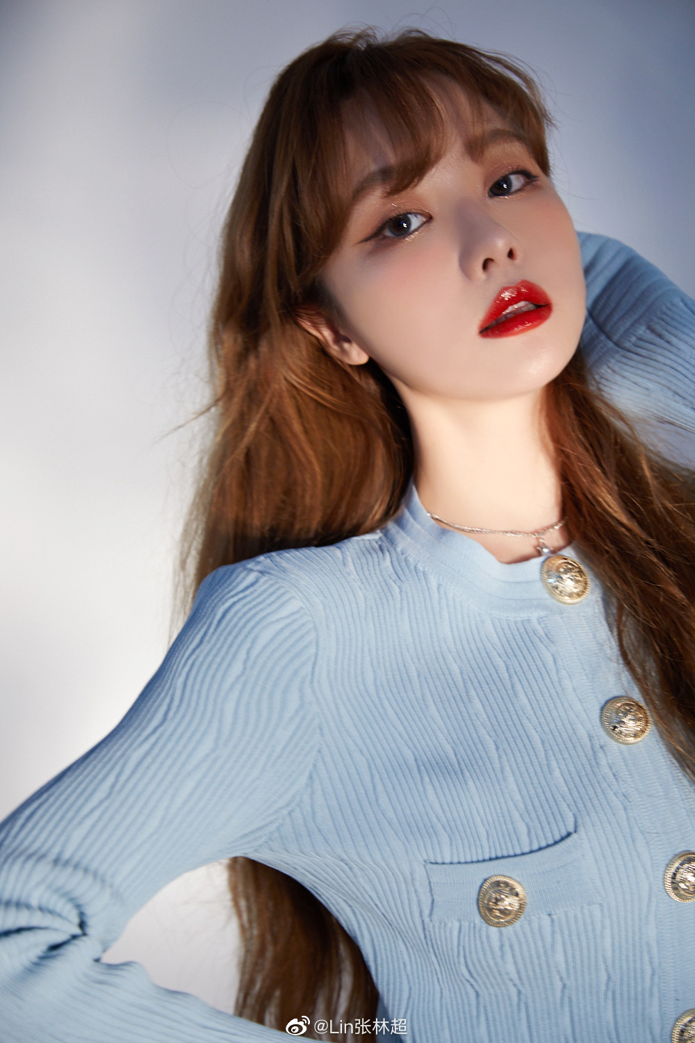 网红美女模特张林超迷人可爱写真美照好美的