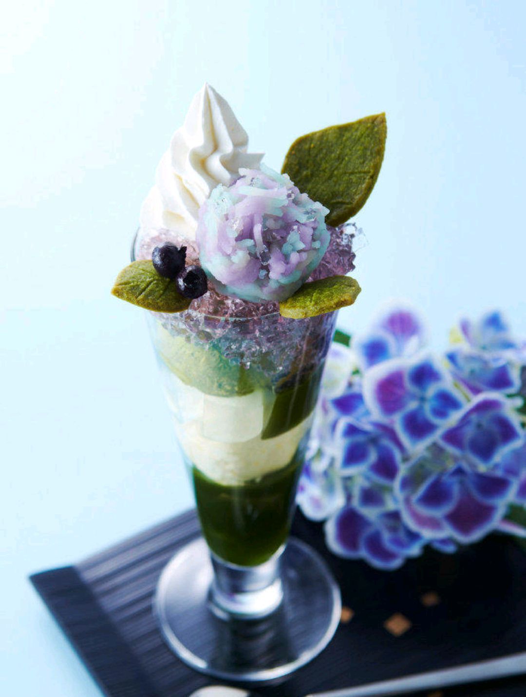 紫阳花盛开的季节 日本老店推出6月限定 超级清新 紫阳花盛开的季节 日本老店推出6月限定 超级清新