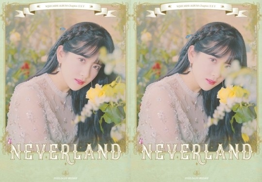 宇宙少女秋所静新专辑《Neverland》概念照片&动人预告图公开