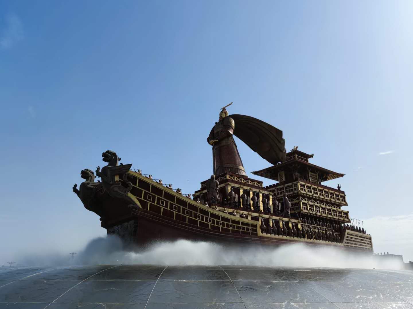 西部明珠西安南部明珠混明池七夕公园