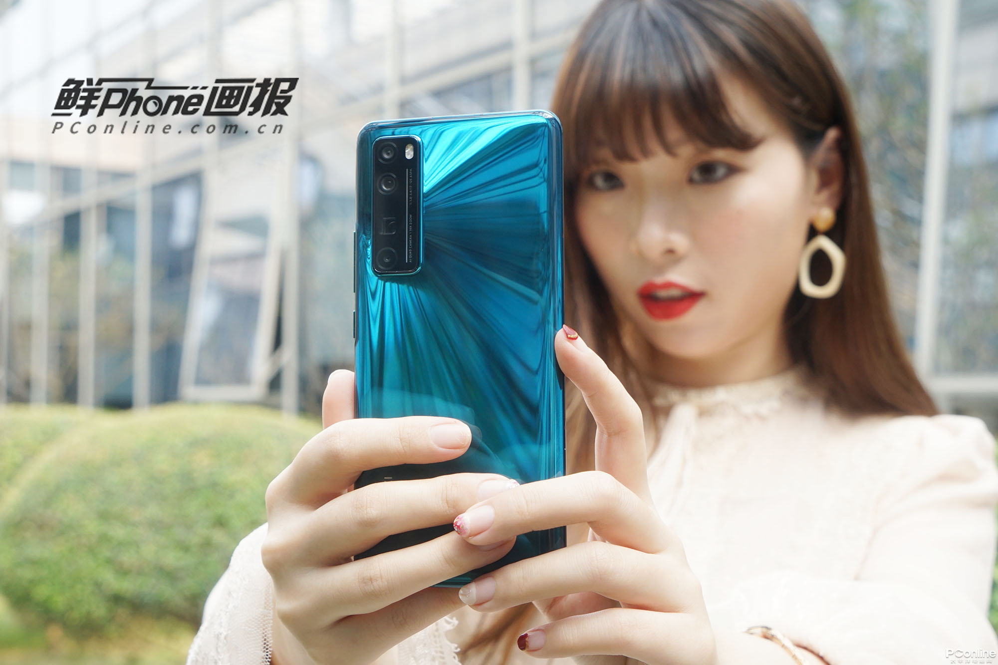 华为nova7pro图赏纤薄轻盈5g自拍视频旗舰