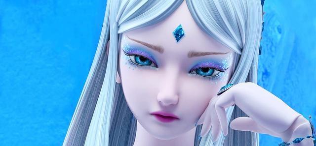 叶罗丽冰公主动漫手机壁纸分享,既美丽又美丽,高清冰雪美女图__财经