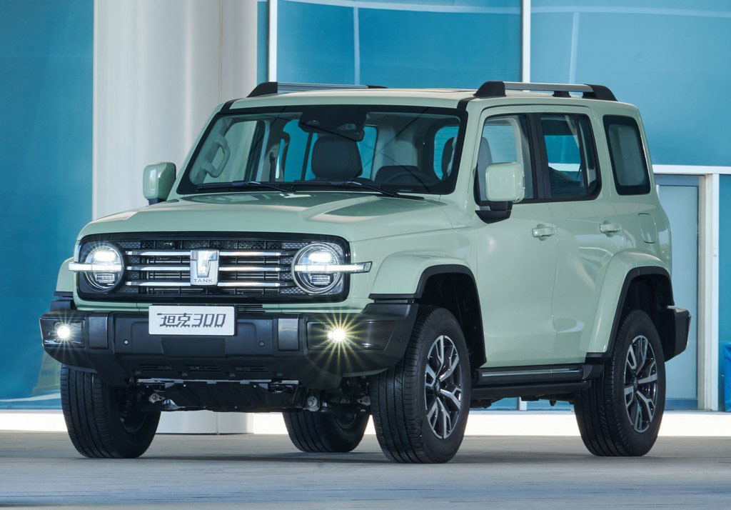 7月24日见面坦克300城市版增新配色