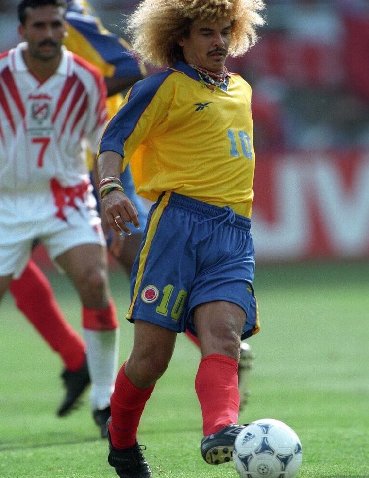 爆炸头的鼻祖,80后的足球记忆,马塞洛跟他比就是个弟弟