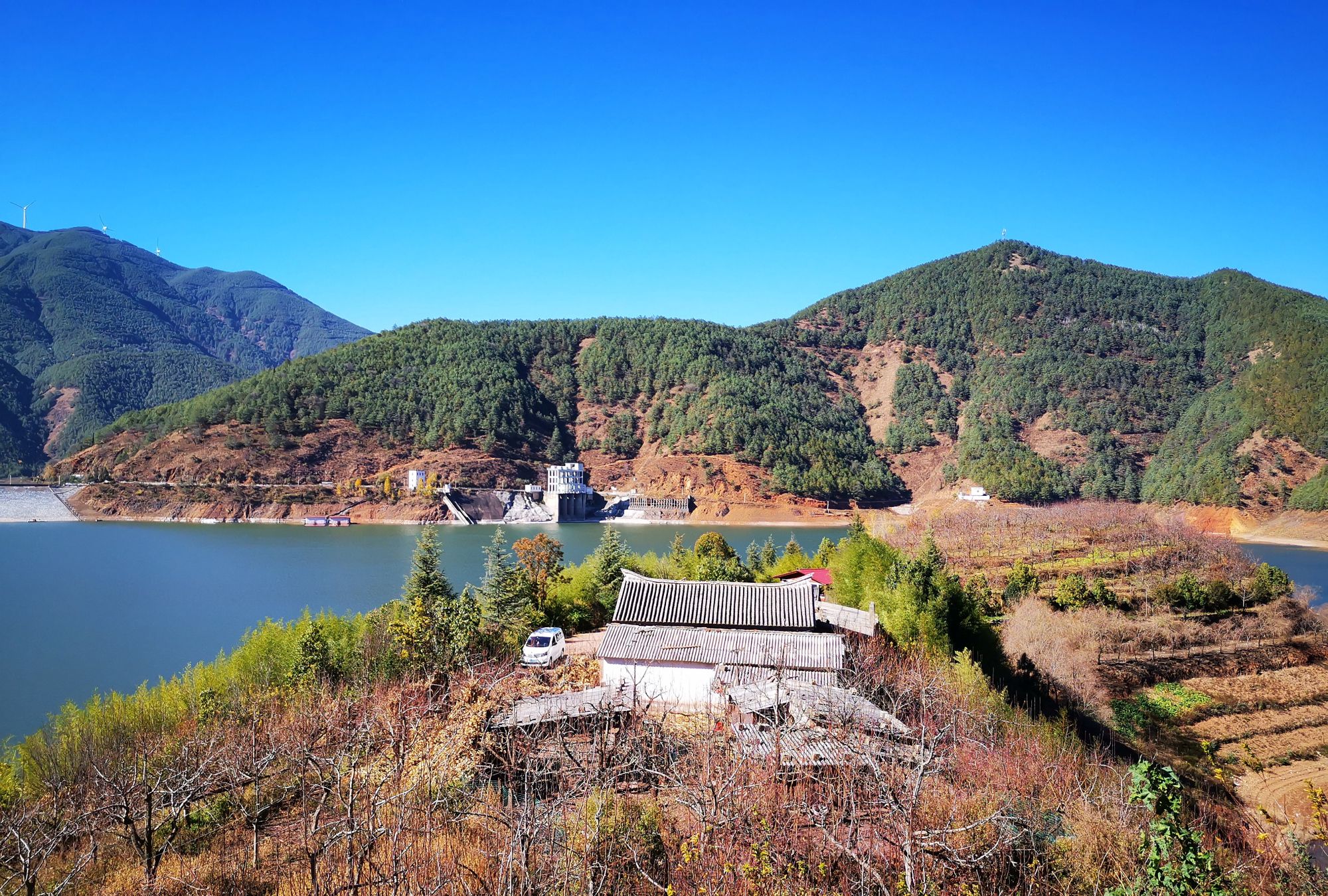 会泽毛家村水库美到令人窒息