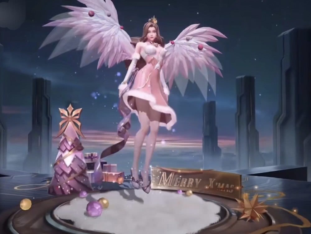 国际服貂蝉圣诞皮肤曝光,出场造型,玩家:我觉得我可以