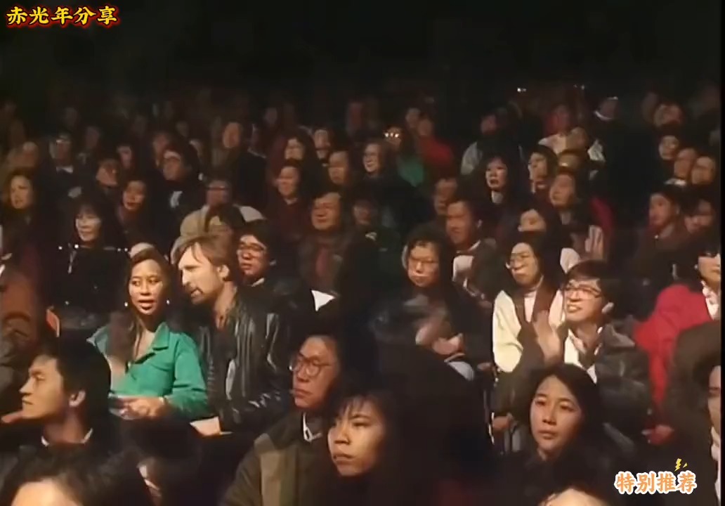 1988年叶倩文《祝福》，现场台风稳健唱功稳，不愧是港乐天后