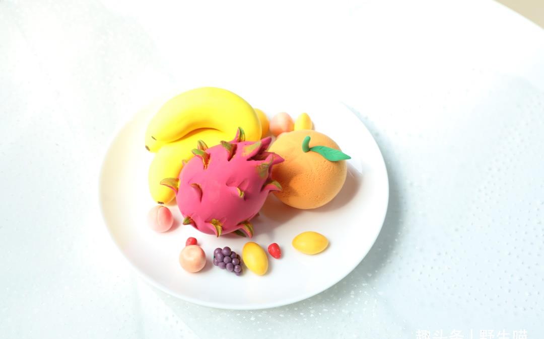 儿童抗菌粘土diy教程——火龙果