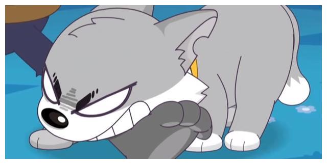 《喜羊羊与灰太狼》灰太狼先变二哈,后变猫,形象一步步毁了