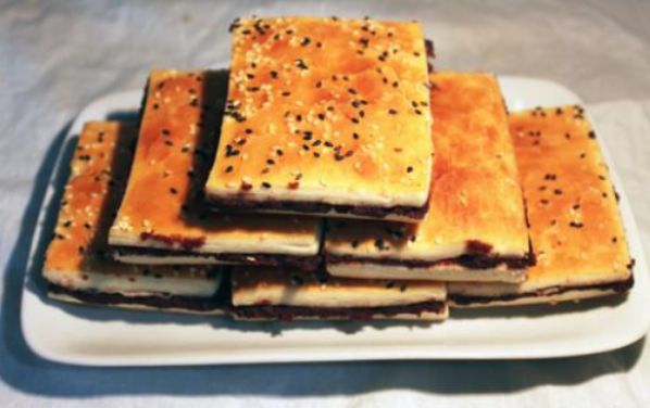 千层豆沙饼,做法简单,口感爽脆,小孩爱吃_高清图集_新浪网