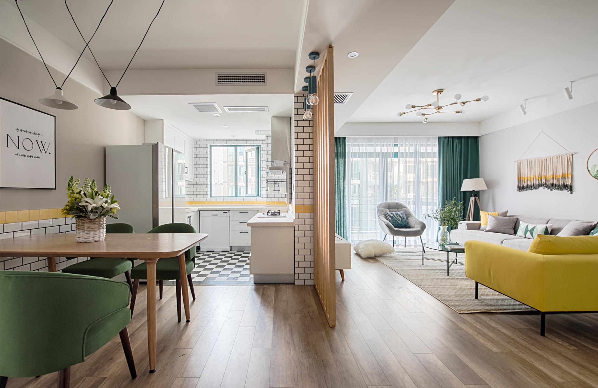 冉小云作品91㎡极简北欧两居室的舒适小家自然纯真的空间