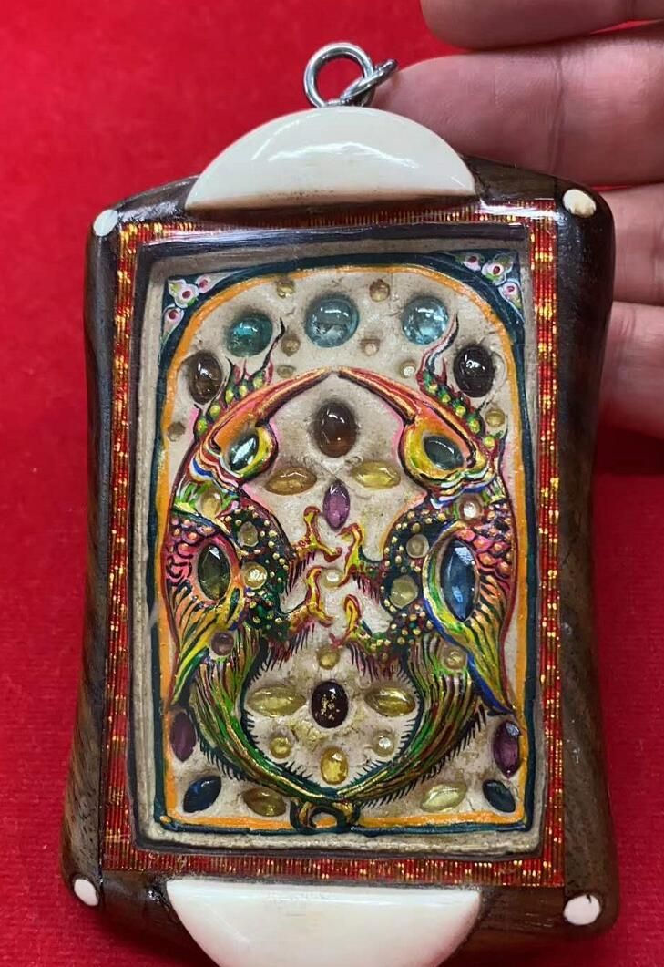 泰圣阁古巴吉世纳师父人缘鸟泰国佛牌