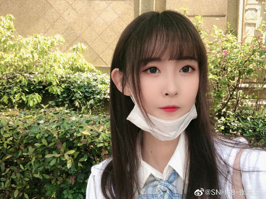 偶像美少女snh48-张嘉予迷人写真真好看啊