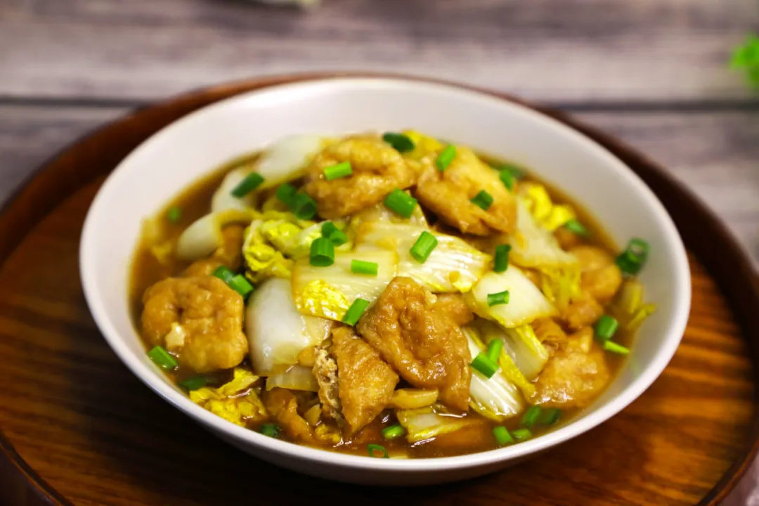 娃娃菜炖豆腐这样做比吃肉还下饭简单快手只要4块钱成本