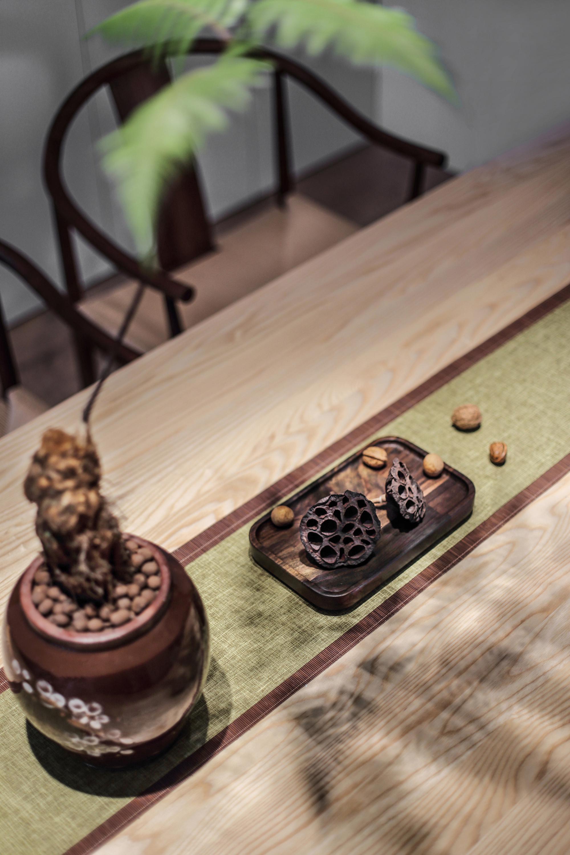 申勤作品110㎡禅意空间极简到尽致静雅舒适的生活体验