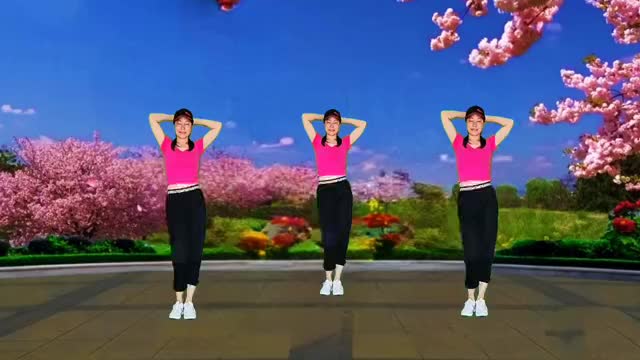 香儿原创情歌广场舞《一朵情花开》歌甜舞美,欢快俏皮,你喜欢吗