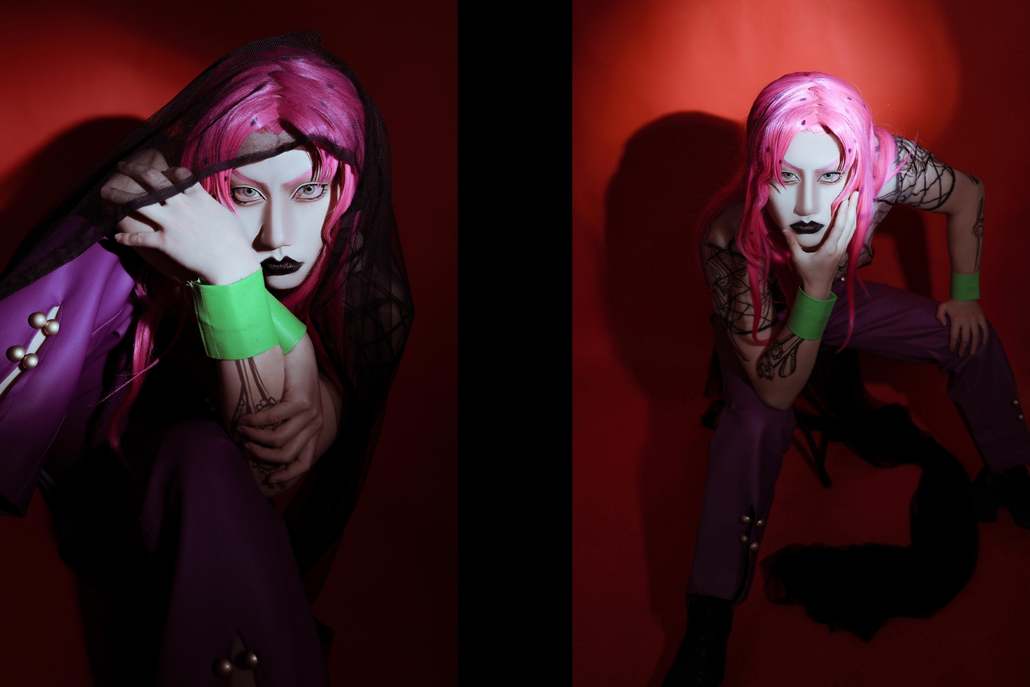 jojo的奇妙冒险黄金之风迪亚波罗cosplay