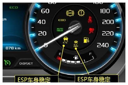 汽车带有车辆防滑标志的按键有什么功能?