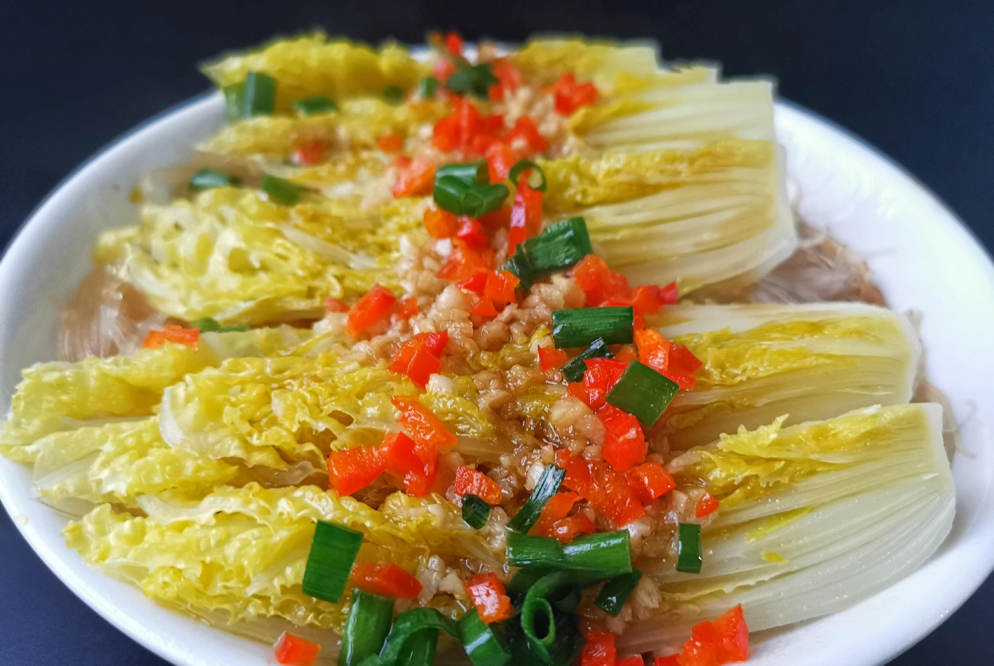 蒜蓉粉丝娃娃菜最正宗的做法教你在家也可以做出饭店的味道