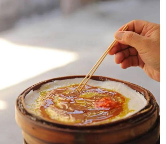 广东美食簸箕炊