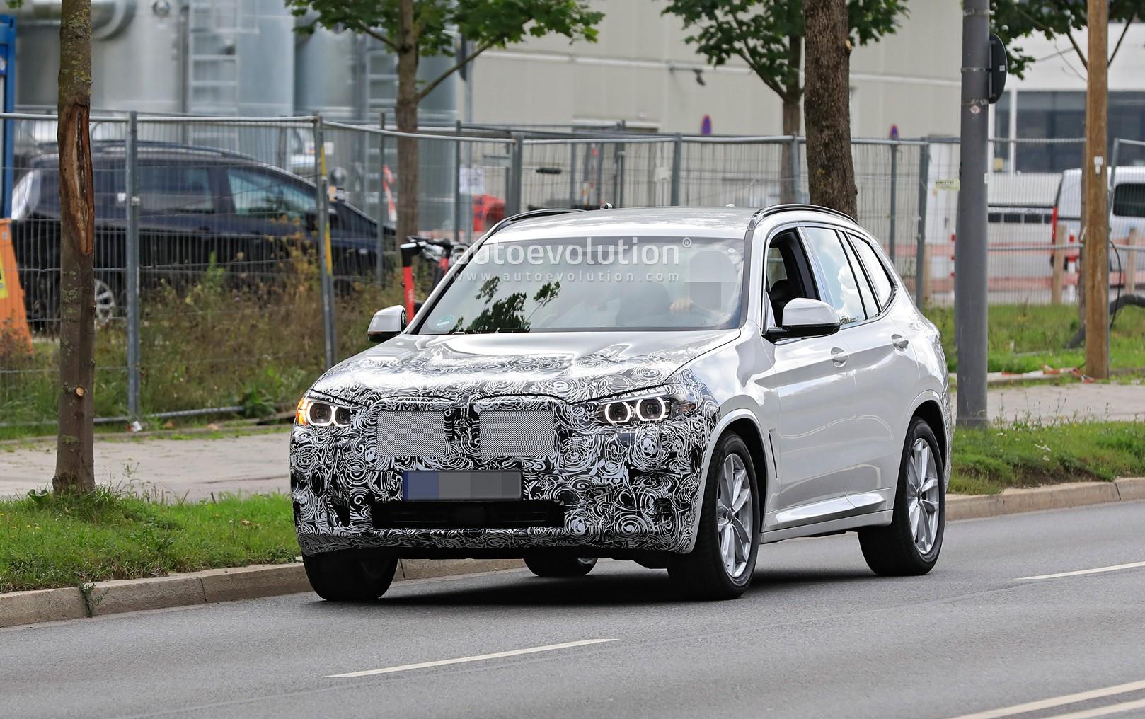 新款宝马x3谍照图曝光