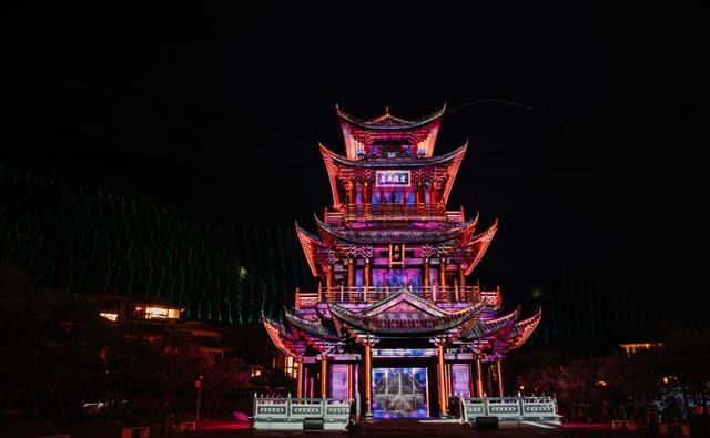 上饶铅山葛仙村,演绎最美中国风,江西夜游新地标