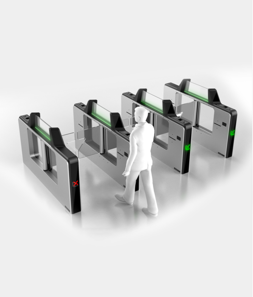 广州地铁可人脸识别的智能闸机|闸机|广州地铁|人脸识别_新浪新闻