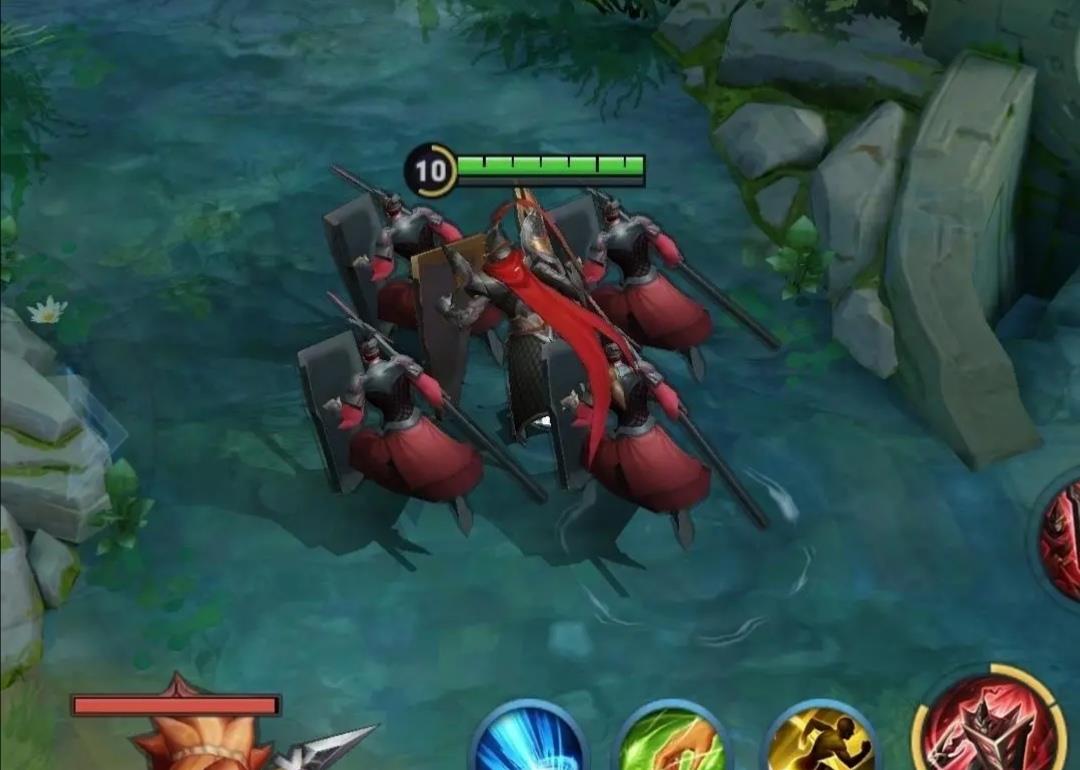 蒙恬在王者荣耀中总有独特的召唤士兵的技能,并且可以指挥士兵列阵