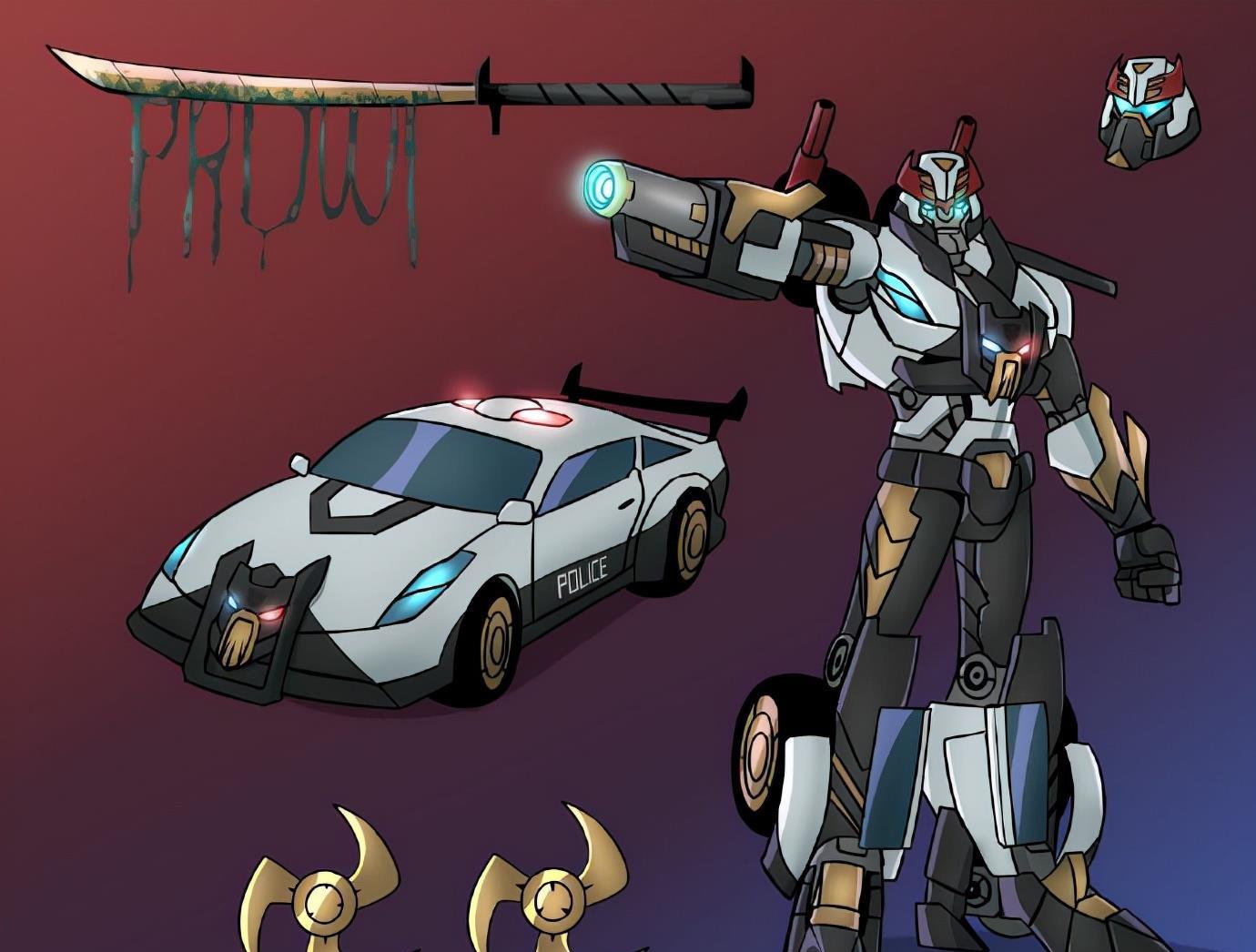 变形金刚08动画样式角色全新设计