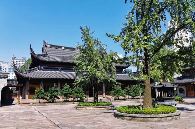 宁波市区唯一大型寺庙典雅庄严没门票为著名观音道场