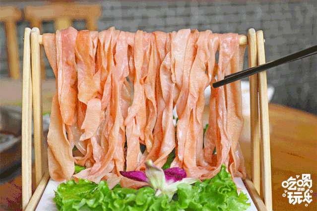 长!真长!鸭肠够长!吃起来才够劲儿!