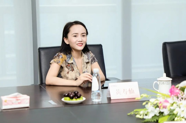 民革高新区主委俞华一行莅临神首指导工作!