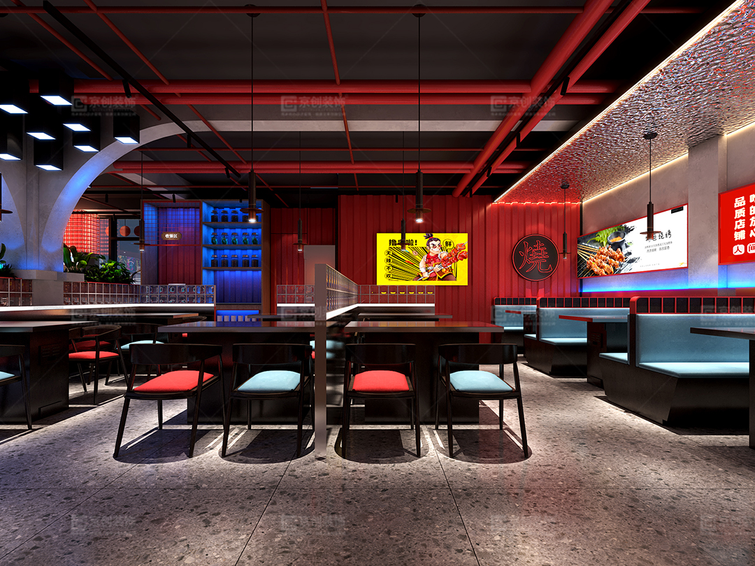 2,温度控制装修风格是能吸引客人进入烧烤店的主要因素,在烧烤店怎么