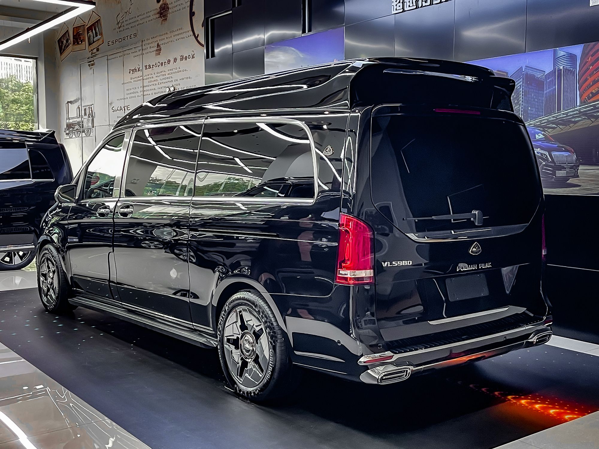 奢华4座mpv不加价奔驰高端私密全隔断款体验太棒了