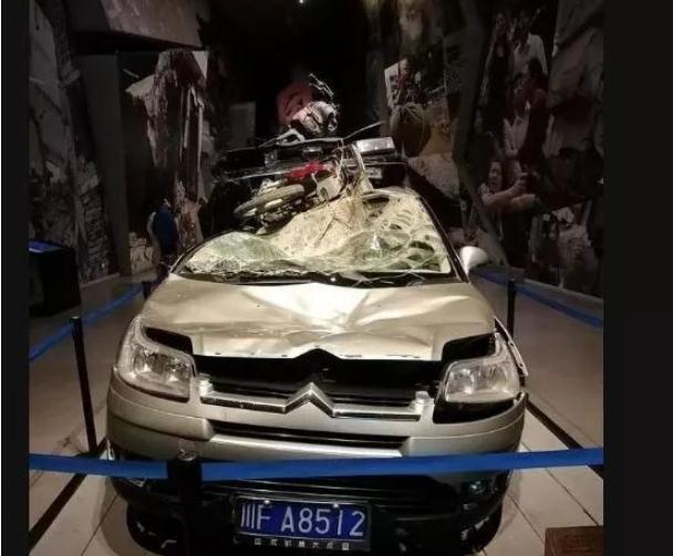 汶川地震时留下了一辆车，已被博物馆收藏，只因车牌号太"特殊"__财经头条