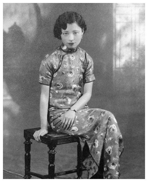 民国名媛珍贵老照片严幼韵颜值堪比明星穿婚纱的蒋英美若天仙